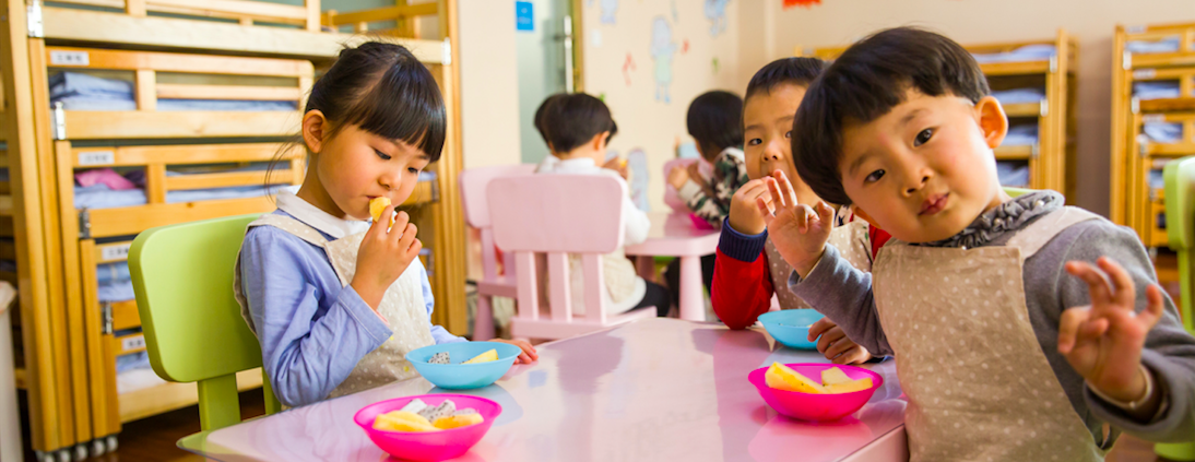 children at pre-school